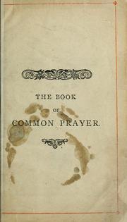 Cover of: The Book of Common Prayer by 