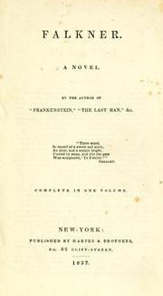 Cover of: Falkner by Mary Wollstonecraft Shelley