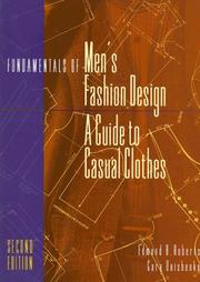 Cover of: Fundamentals of men's fashion design: a guide to casual clothes