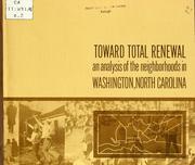 Cover of: Toward total renewal | Ruth L. Mace