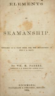 Cover of: Elements of seamanship