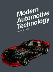 Cover of: Modern automotive technology by Duffy, James E.