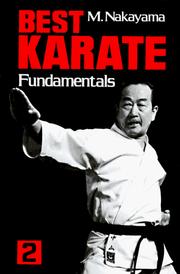 Cover of: Best Karate 2 by Masatoshi Nakayama