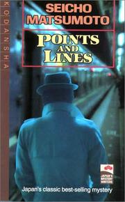 Cover of: Points and Lines (Japan's Mystery Writers)