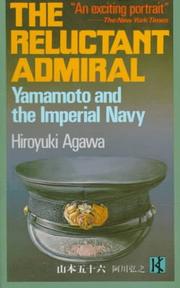 Cover of: The Reluctant Admiral by Hiroyuki Agawa