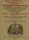 Cover of: Pauli Hermanni ... Paradisus batavus, innumeris exoticis curiosis herbis, & rarioribus plantis, magno sumptu & curâ ex variis terrarum orbis regionibus, tam oriente, quam occidente, collectis, acquisitis, illustratus