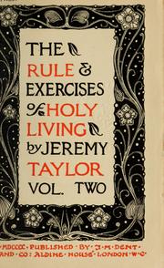 Cover of: The rule and exercises of holy living