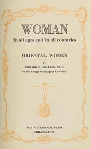 Cover of: Oriental women