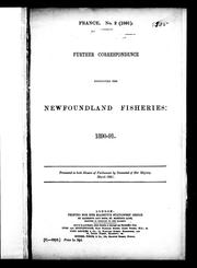 Further correspondence respecting the Newfoundland fisheries, 1890-91 by Newfoundland. Governor