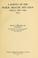 Cover of: A survey of the public health situation, Ithaca, New York, 1914