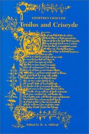 Cover of: Troilus and Criseyde by Geoffrey Chaucer