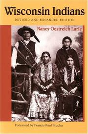 Wisconsin Indians by Nancy Oestreich Lurie