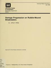 Cover of: Damage prog[r]ession on rubble-mound breakwaters