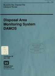 Cover of: Buzzards Bay Disposal Site by United States. Army. Corps of Engineers. New England Division.