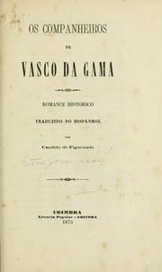 Cover of: Os companheiros de Vasco da Gama: romance historico