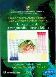 Cover of: Un capítulo de la vanguardia literaria lojana: Coleccion Lojanidad/Ensayo