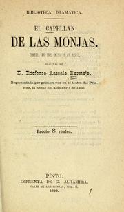 Cover of: El capellán de las monjas: comedia en tres actos y en verso