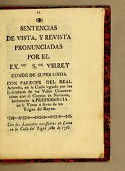 Cover of: Sentencias de vista, y revista