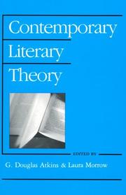 Cover of: Contemporary literary theory