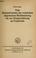Cover of: Die deutschen Dokumente zum Kriegsausbruch 1914, vollständige Sammlung der Karl Kautsky zusammengestellten amtlichen Aktenstücke mit einigen Ergänzungen