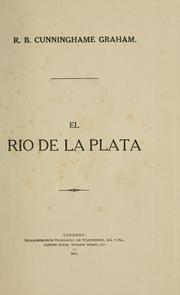 Cover of: El Rio de la Plata