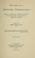 Cover of: The life of a Scottish probationer, being a memoir of Thomas Davidson with his poems and extracts from his letters