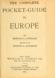 Cover of: The complete pocket-guide to Europe
