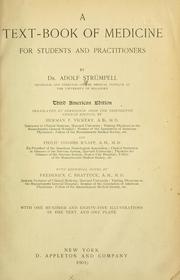 Cover of: A text-book of medicine for students and practitioners