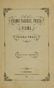 Cover of: Pěsme pabirci, proza i pisma