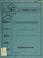 Cover of: Evaluation of two methods for predicting towline tensions and configurations of a towed body system using bare cable