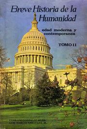 Cover of: Breve Historia de la Humanidad: Tomo II: Edad Moderna y Edad Contemporanea