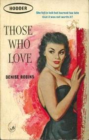Cover of: Those who love by 