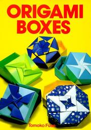 Cover of: Origami Boxes by 布施 知子