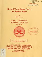 Cover of: Revised wave runup curves for smooth slopes by Philip N. Stoa