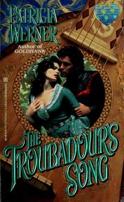 Cover of: The troubadour's song