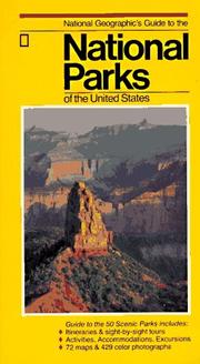 Cover of: National geographic's guide to the national parks of the United States.