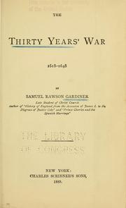 Cover of: The thirty years' war, 1618-1648