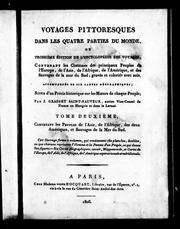 Cover of: Voyages pittoresques dans les quatre parties du monde ou Troisiè me édition de l'Encyclopédie des voyages by Grasset S. Sauveur