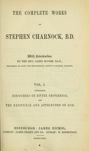Cover of: The complete works of Stephen Charnock