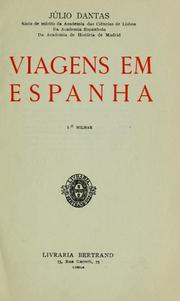 Cover of: Viagens em Espanha