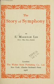 Cover of: The story of symphony