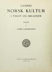 Cover of: Norges kirker i det 16de og 17de aarhundrede