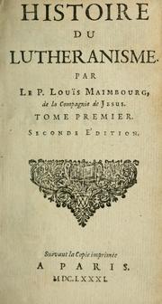 Cover of: Histoire du Lutheranisme