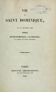 Cover of: Vie de Saint Dominique