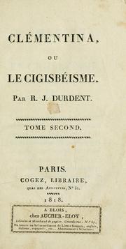 Cover of: Clémentina: ou, Cigisbéisme