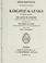 Cover of: Description des hordes et des steppes des Kirghiz-Kazaks ou Kirghiz-Kaïssaks