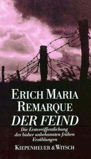 Cover of: Der Feind by 