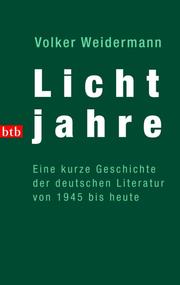Cover of: Lichtjahre by 