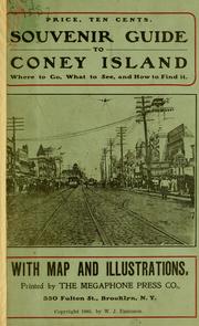 Cover of: Souvenir guide to Coney Island...