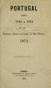 Cover of: Portugal desde 1828 a 1834